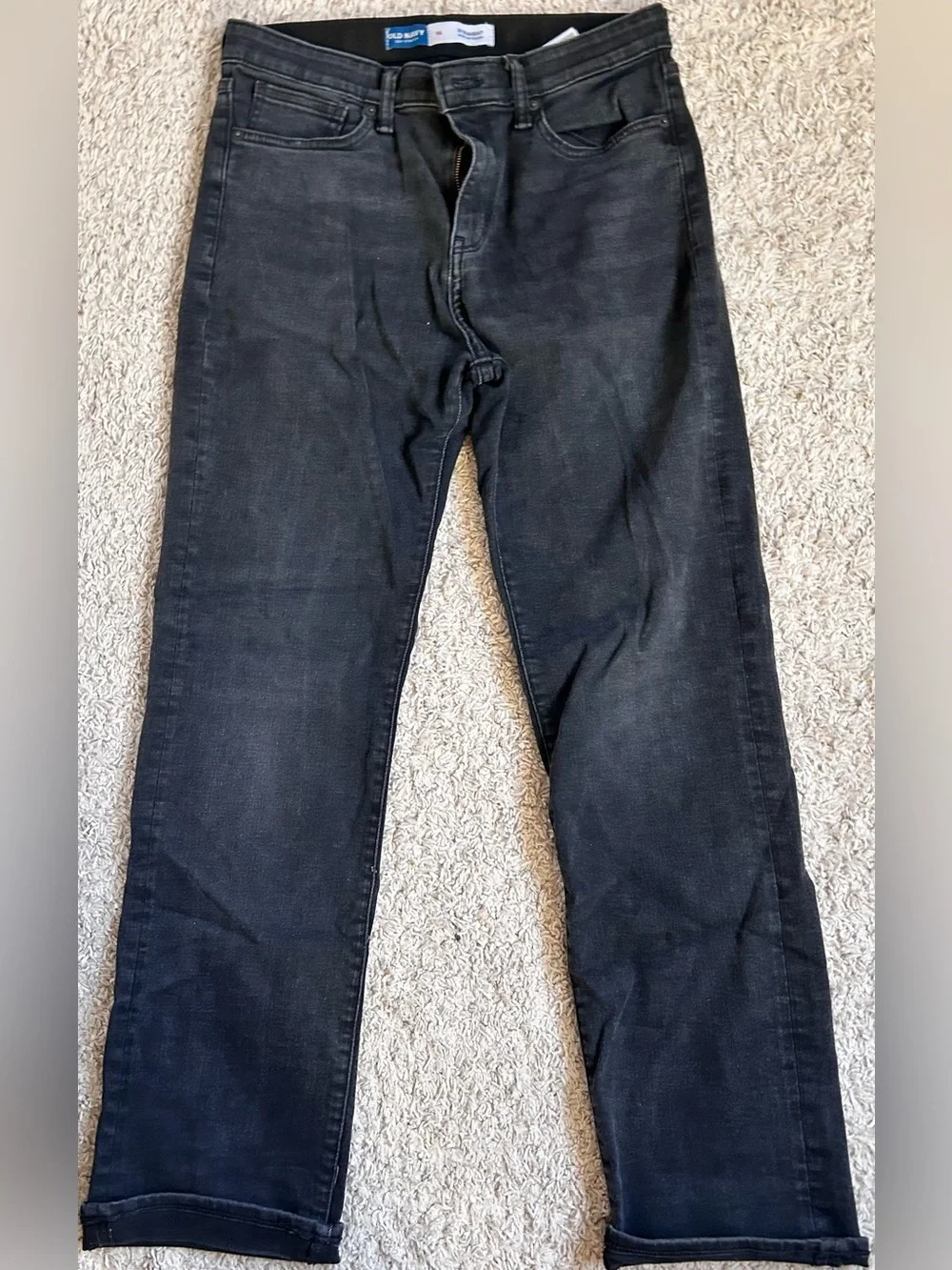 Slim Straight Black boys Jeans